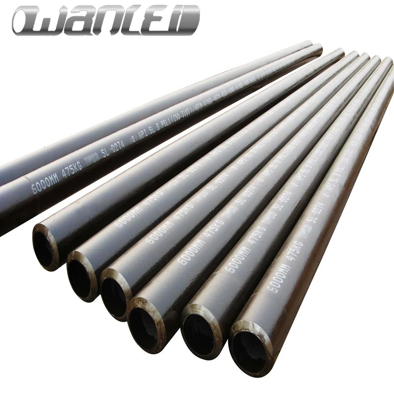 Oil And Gas Line Pipes API 5L ASTM A106 Gr. B X42 X52 X60 X70 High Pressure Seamless Carbon Steel