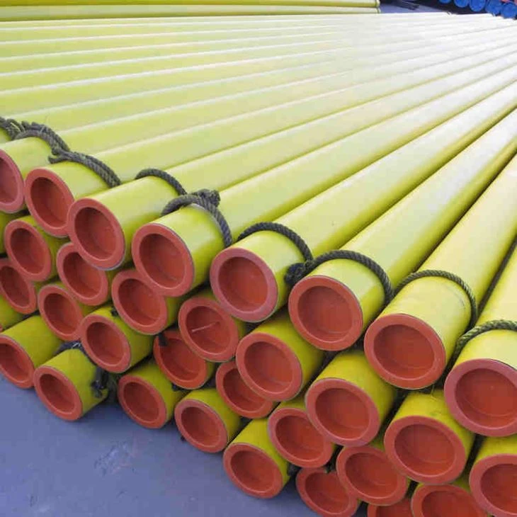 Epoxy Zinc Yellow Coating Seamless Steel Pipe